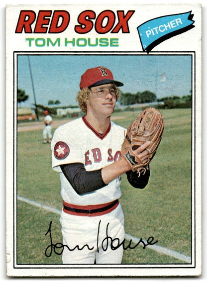 1977 Topps Tom House Boston Red Sox #358