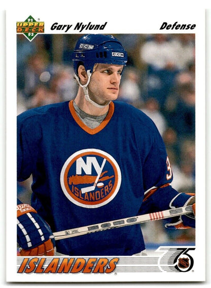 1991-92 Upper Deck Gary Nylund New York Islanders #406