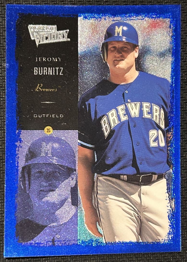 2000 Upper Deck Victory Jeromy Burnitz Milwaukee Brewers #51