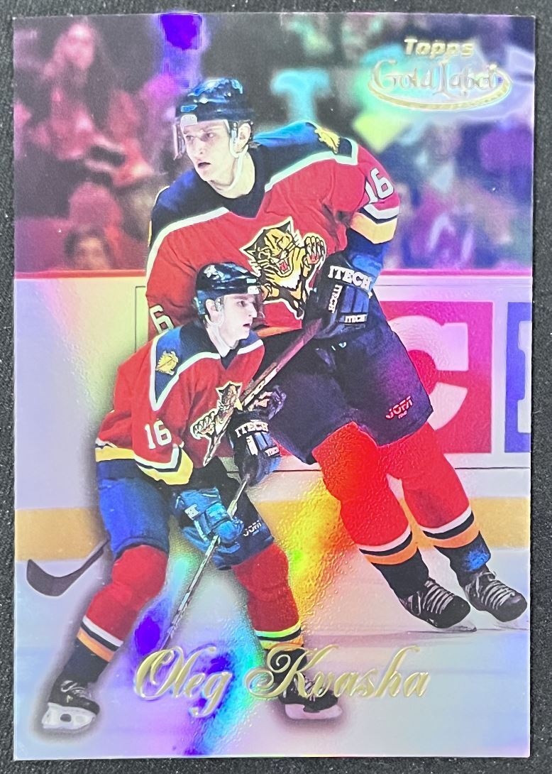 1998-99 Topps Gold Label Oleg Kvasha Florida Panthers #25