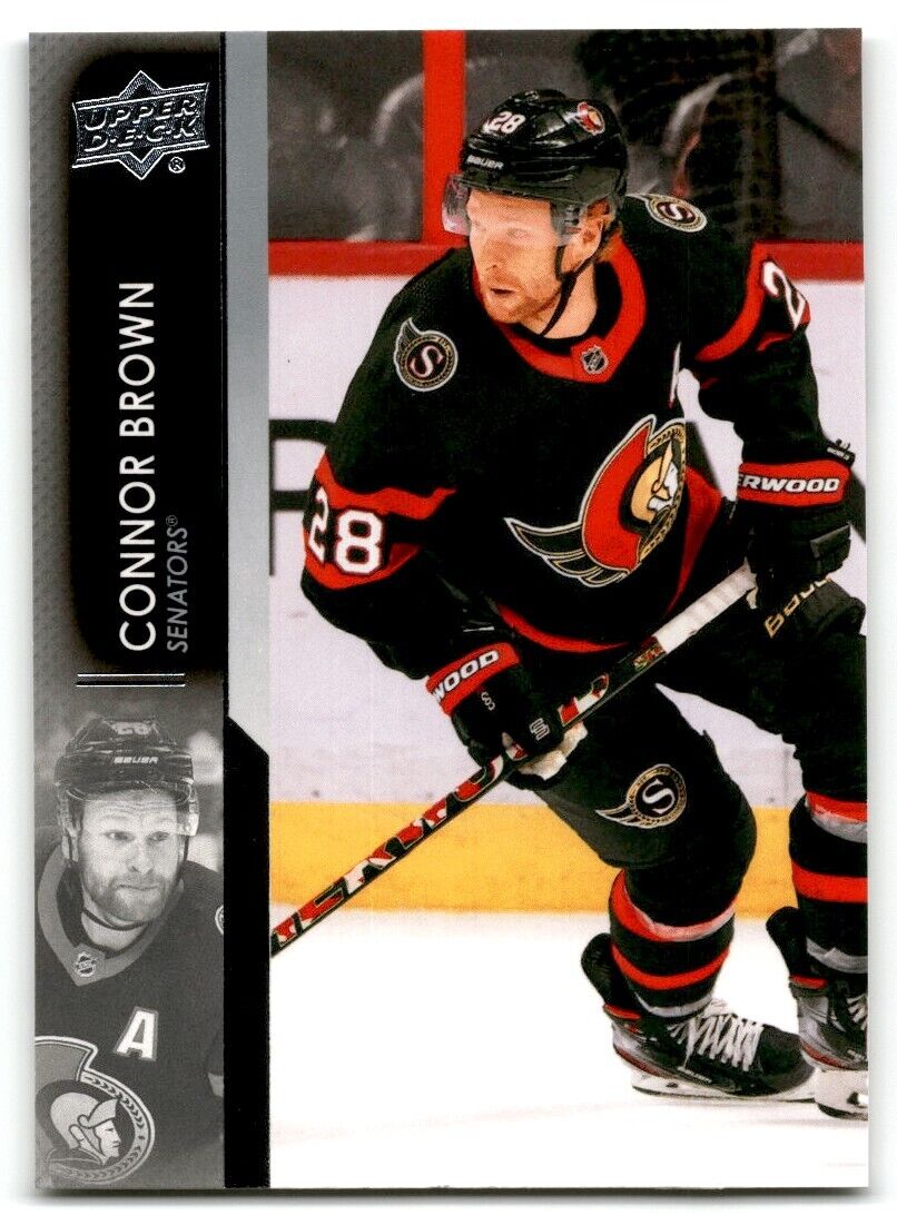 2021-22 Upper Deck Connor Brown Ottawa Senators #375