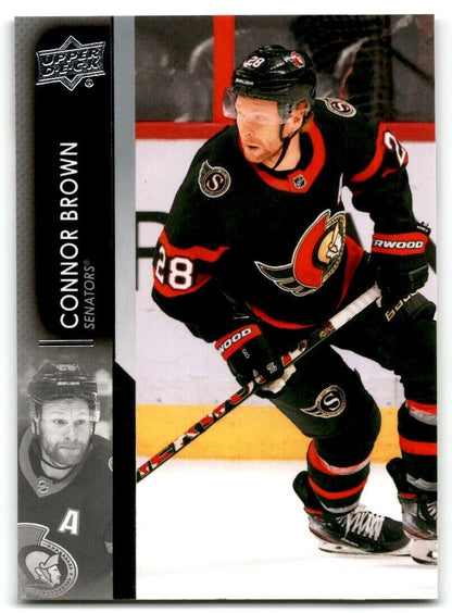 2021-22 Upper Deck Connor Brown Ottawa Senators #375