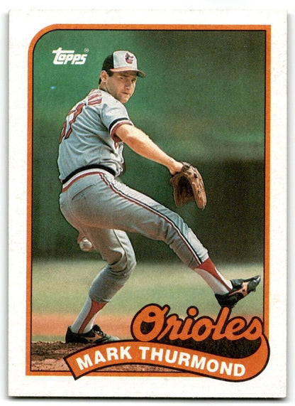 1989 Topps Mark Thurmond Baltimore Orioles #152