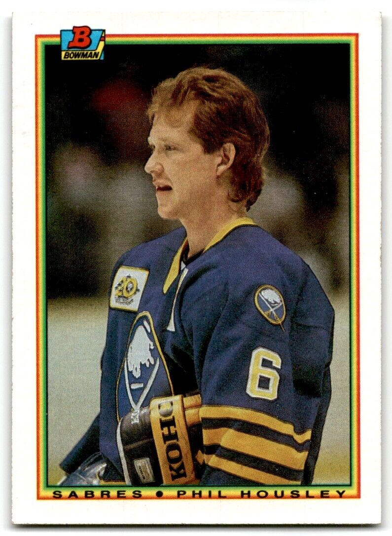 1990-91 Bowman Phil Housley Buffalo Sabres #239