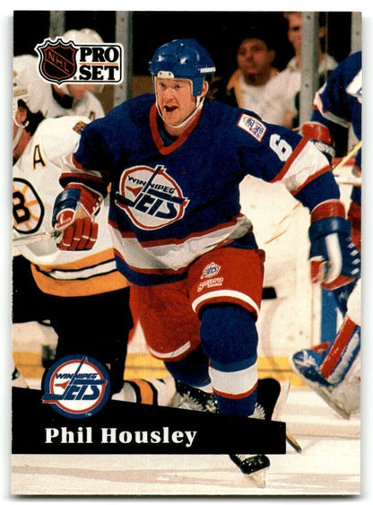 1991-92 Pro Set Phil Housley Winnipeg Jets #267