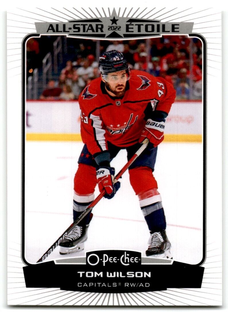 2022-23 O-Pee-Chee Tom Wilson Washington Capitals #534