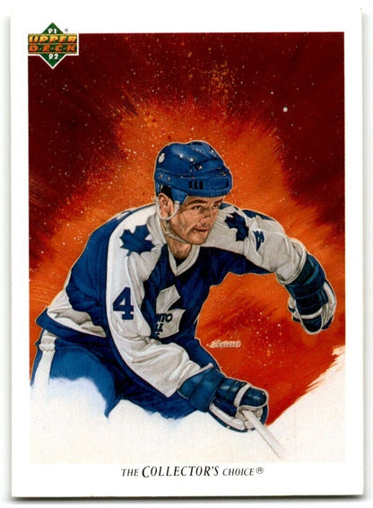 1991-92 Upper Deck Dave Ellett Toronto Maple Leafs #96