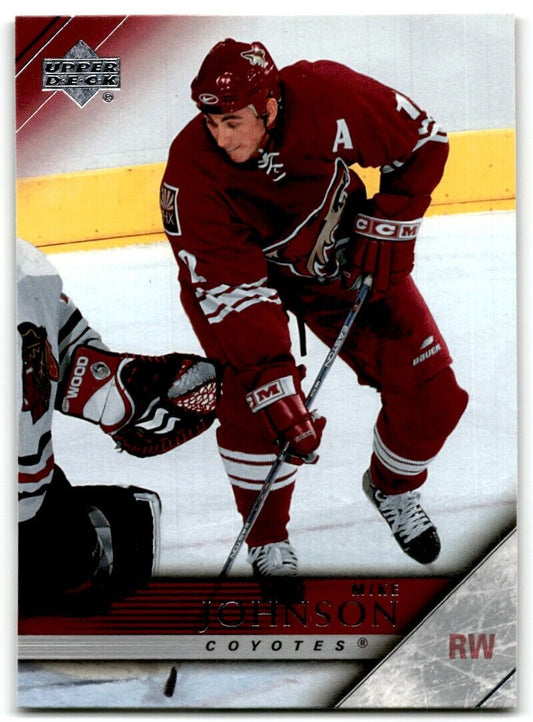 2005-06 Upper Deck Mike Johnson Phoenix Coyotes #148