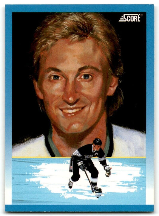 1991-92 Score Canadian English Wayne Gretzky Los Angeles Kings #376