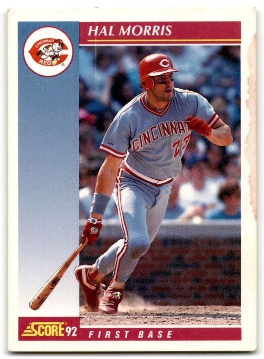 1992 Score Hal Morris Cincinnati Reds #125