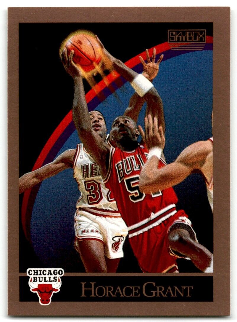 1990-91 SkyBox Horace Grant Chicago Bulls #39