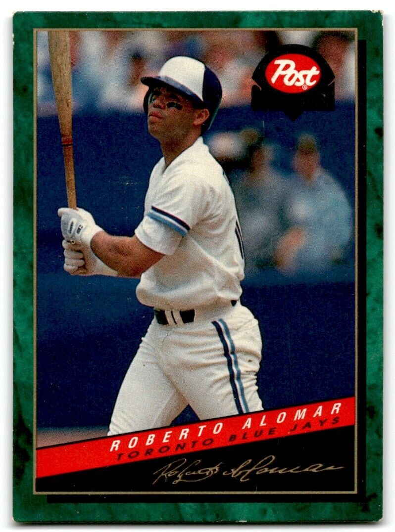 1994 Post Cereal Roberto Alomar Toronto Blue Jays #18