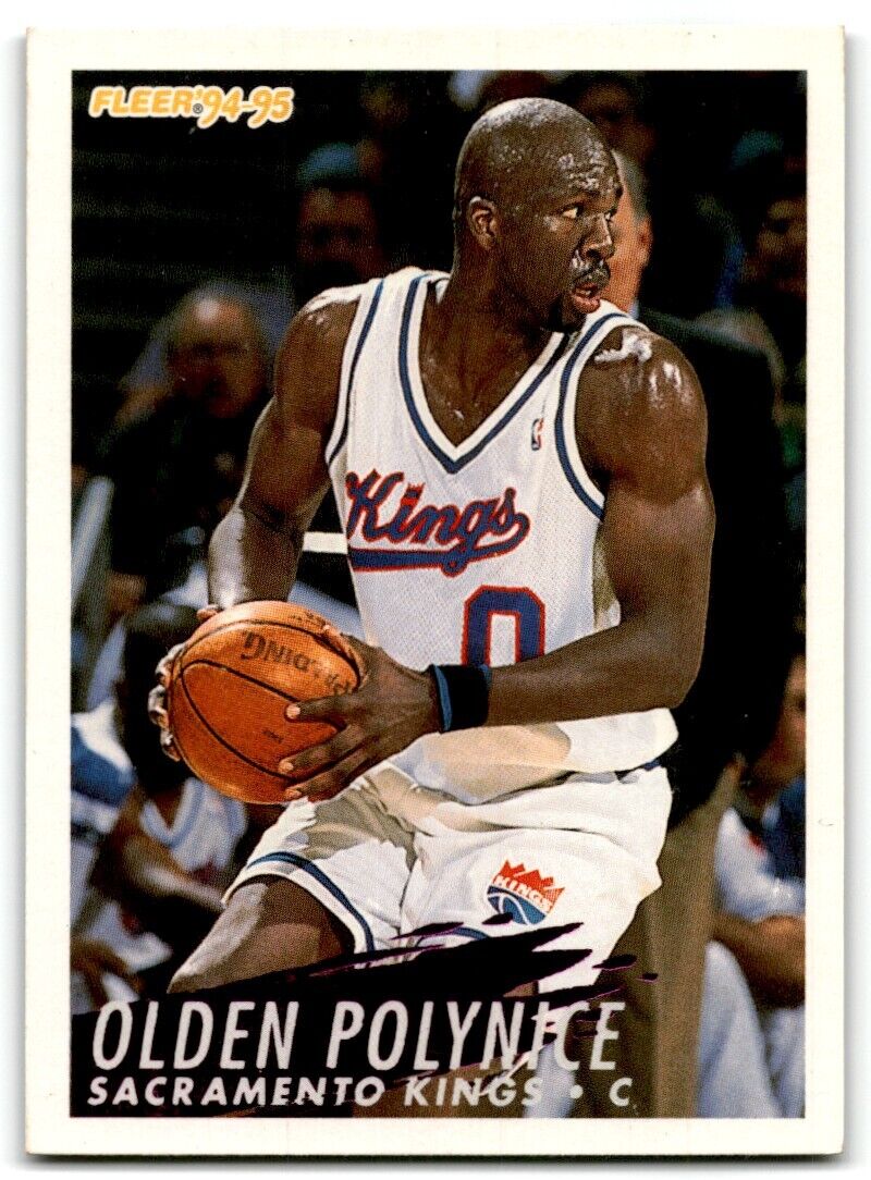 1994-95 Fleer Olden Polynice Sacramento Kings #194