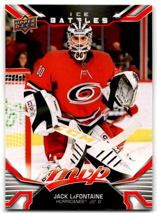 2022-23 Upper Deck MVP Ice Battles Jack LaFontaine Carolina Hurricanes #237