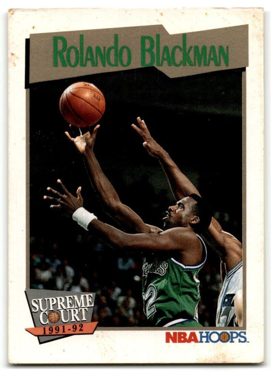 1991-92 Hoops Rolando Blackman Dallas Mavericks #459