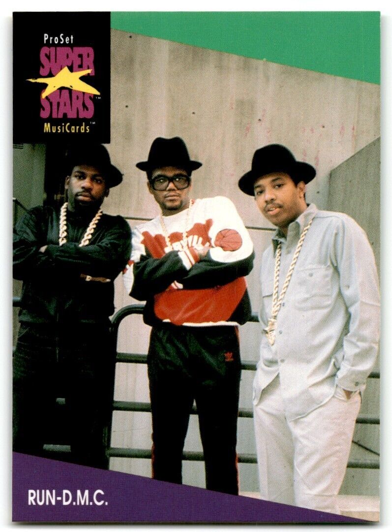 1991-92 ProSet Super Stars MusiCard Run-D.M.C #1234