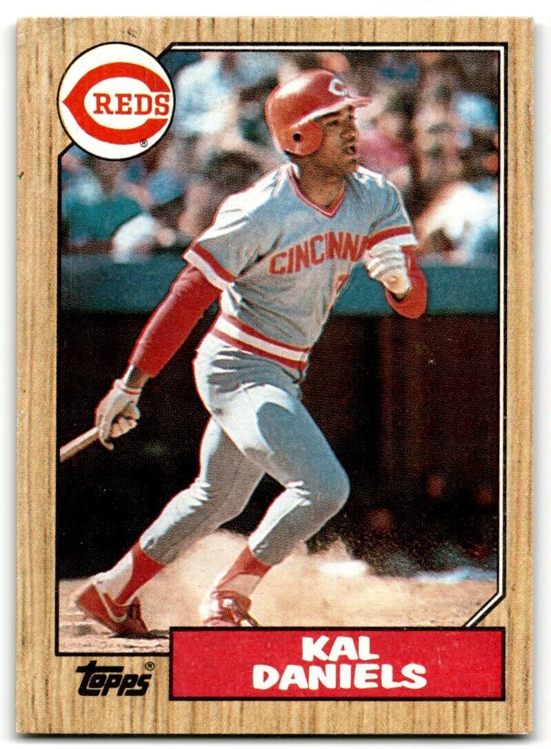 1987 Topps Kal Daniels Cincinnati Reds #466