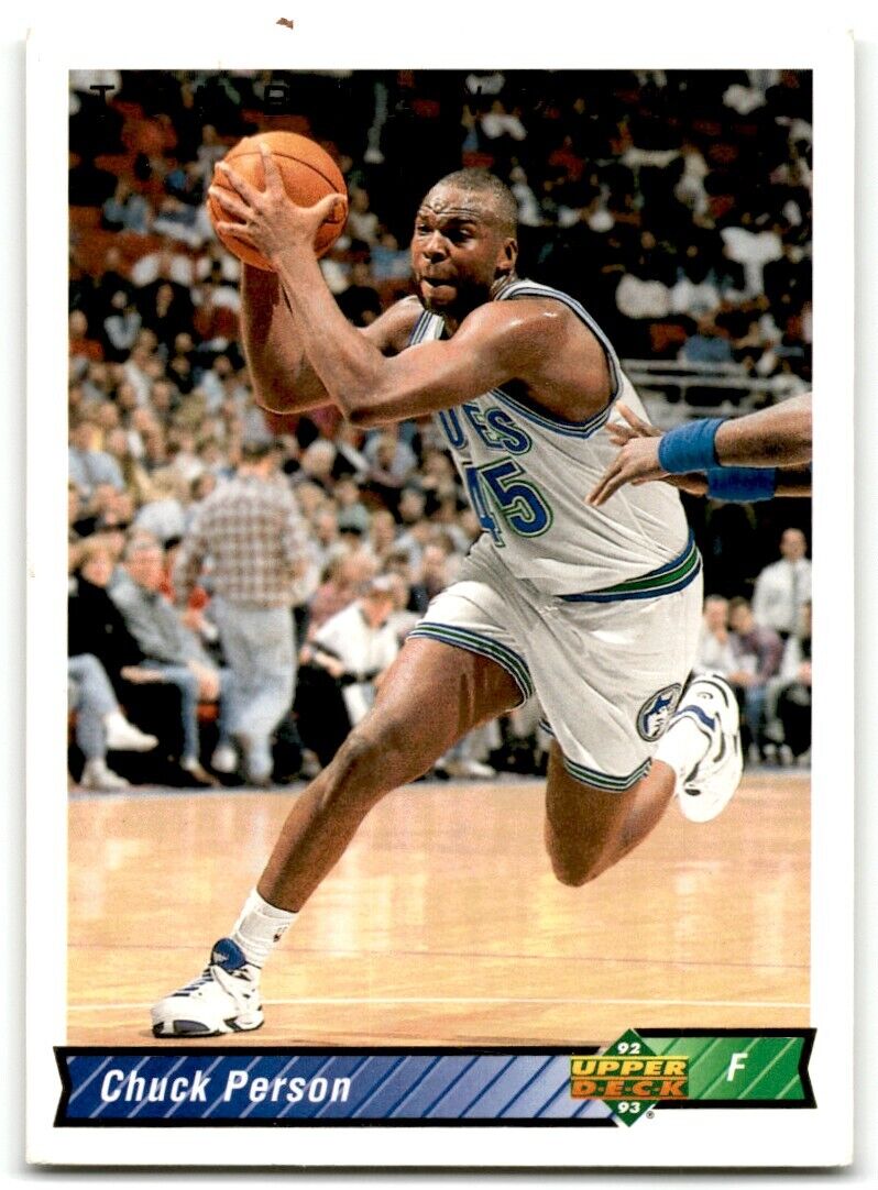 1992-93 Upper Deck Chuck Person Minnesota Timberwolves #345