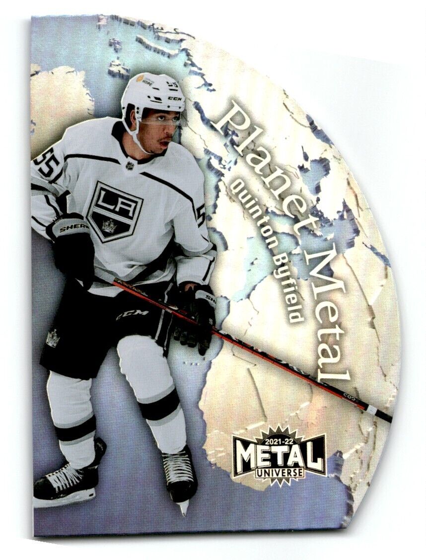 2021-22 Skybox Planet Metal Quinton Byfield Rookie Los Angeles Kings #151