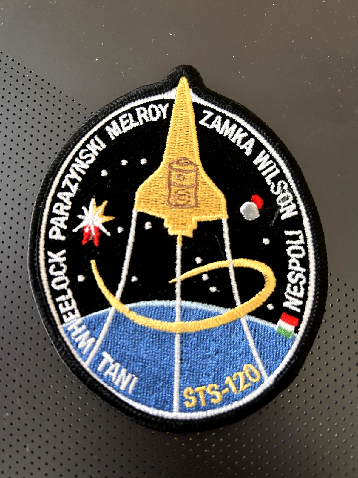 NASA 4 inches mission patch - Space Shuttle STS-120