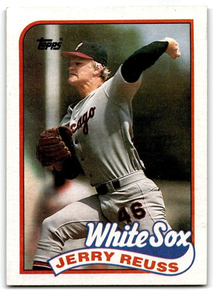 1989 Topps Jerry Reuss Chicago White Sox #357