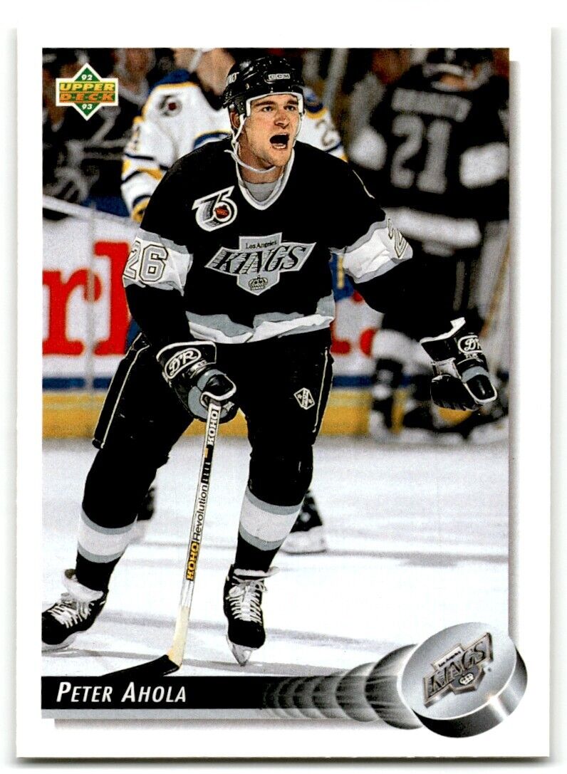 1992-93 Upper Deck Peter Ahola Los Angeles Kings #41