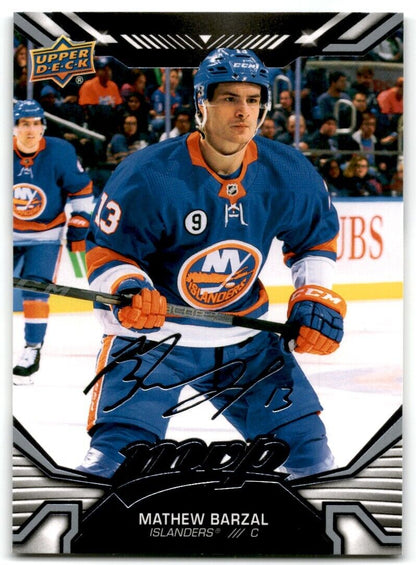 2022-23 Upper Deck MVP Silver Mathew Barzal New York Islanders #32