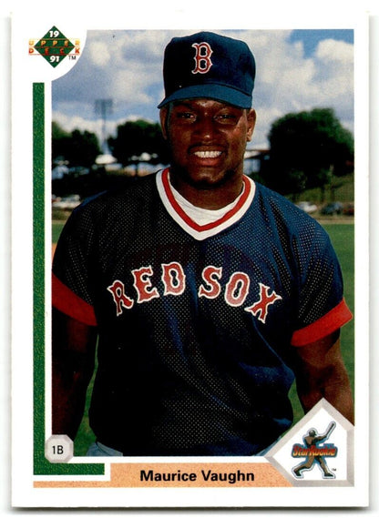 1991 Upper Deck Maurice Vaughn Boston Red Sox #5