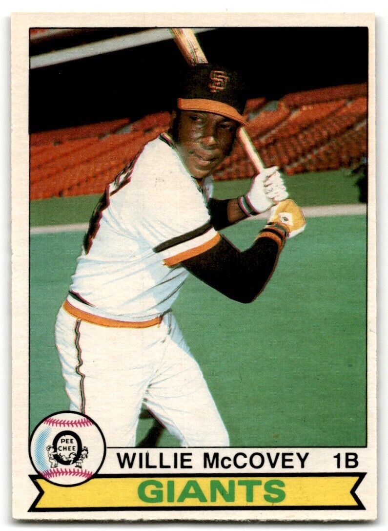 1979 O-Pee-Chee Willie McCovey San Francisco Giants #107