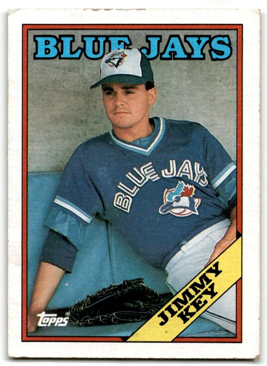 1988 Topps Jimmy Key Toronto Blue Jays #682