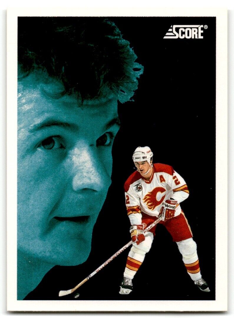 1992-93 Score Al MacInnis Calgary Flames #496