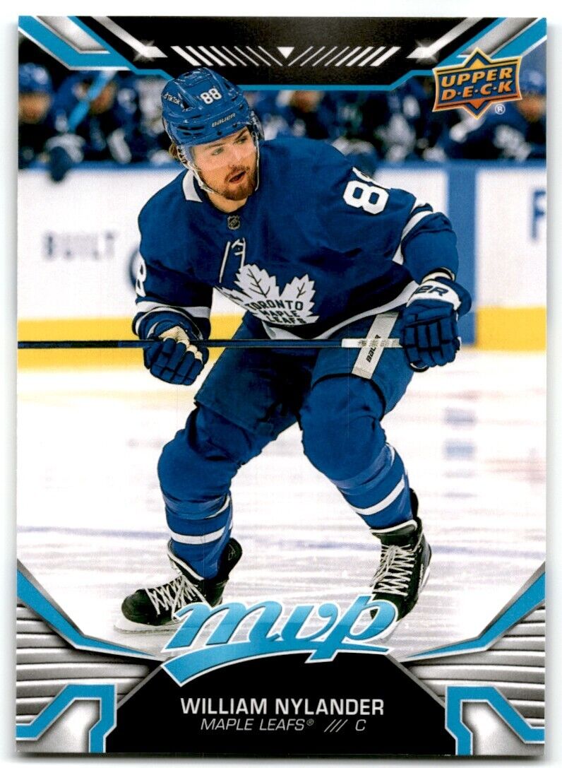 2022-23 Upper Deck MVP William Nylander Toronto Maple Leafs #34