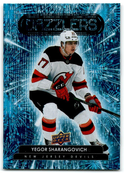 2022-23 Upper Deck Dazzlers Yegor Sharangovich New Jersey Devils #DZ-35