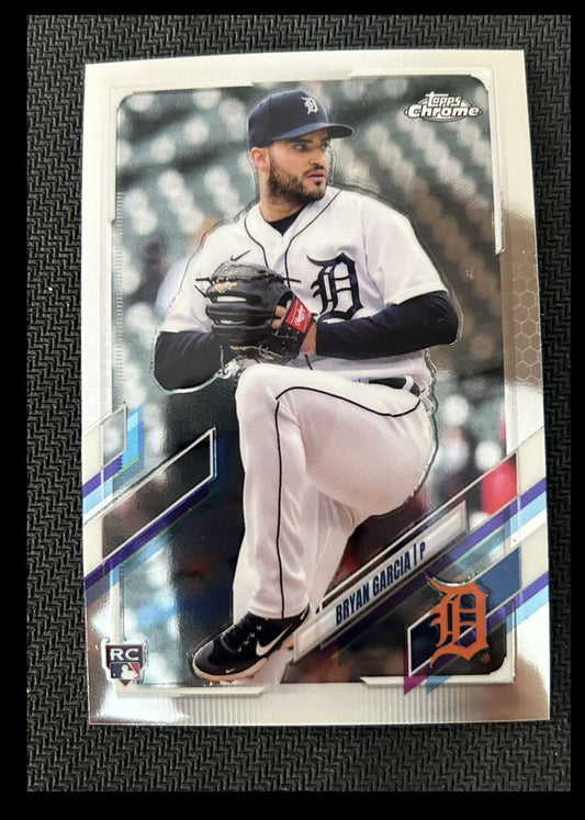 2021 Topps Chrome Update Bryan Garcia Detroit Tigers #USC71