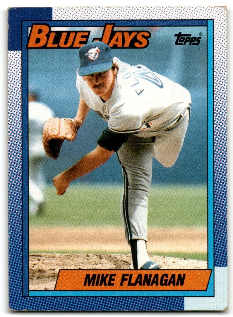 1990 Topps Mike Flanagan Toronto Blue Jays #78