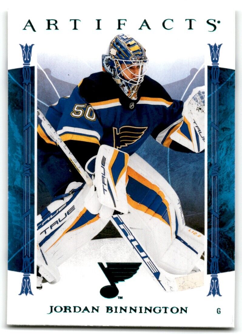 2022-23 Upper Deck Artifacts Jordan Binnington St. Louis Blues #60