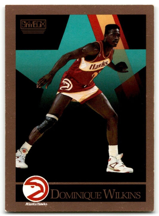 1990-91 SkyBox Dominique Wilkins Atlanta Hawks #11