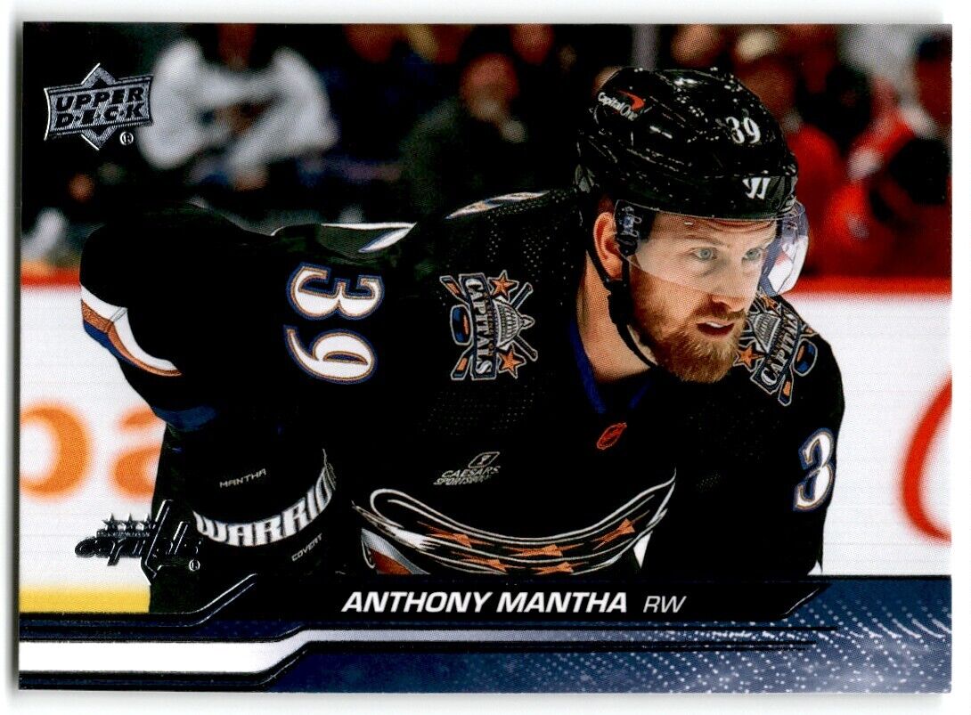 2023-24 Upper Deck Anthony Mantha Washington Capitals #437