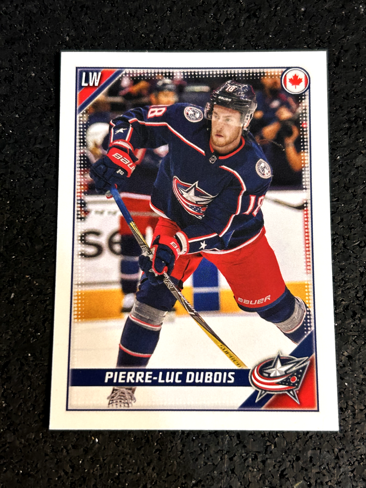 2019-20 Topps NHL Stickers #150 Pierre-Luc Dubois - Columbus Blue Jackets