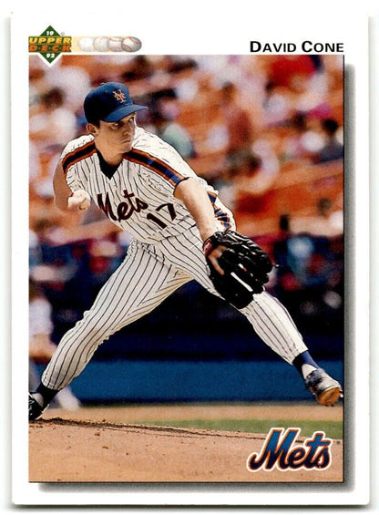 1992 Upper Deck David Cone New York Mets #364