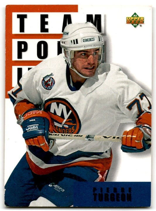 1993-94 Upper Deck Pierre Turgeon New York Islanders #297A