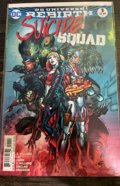 Suicide Squad (2016) #1 Jim Lee Cover A, Harley Quinn, 1ST PRINTING