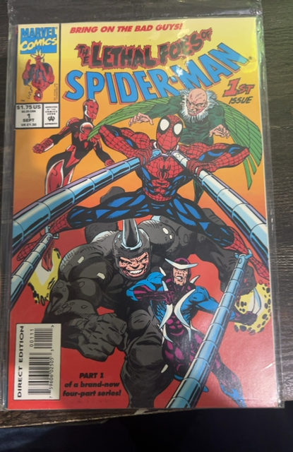 Marvel Comics Spider-Man The Lethal Foes Of Spider-Man #1 1993