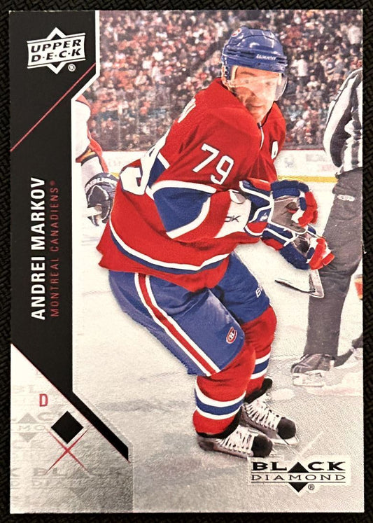 2011-12 Upper Deck Black Diamond Andrei Markov Montreal Canadiens #95