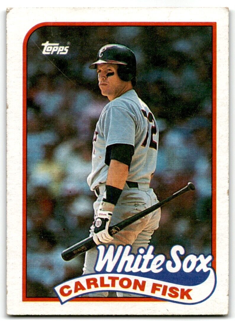 1989 Topps Carlton Fisk Chicago White Sox #695