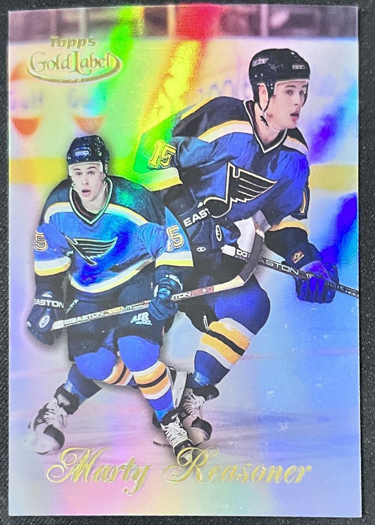 1998-99 Topps Gold Label Marty Reasoner St. Louis Blues #72