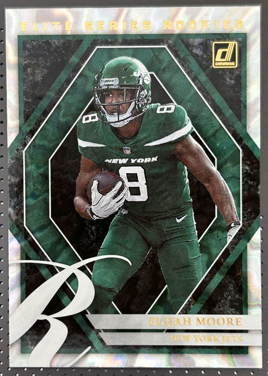 2021 Donruss Elite Series Rookies Elijah Moore New York Jets #ESR-EMO