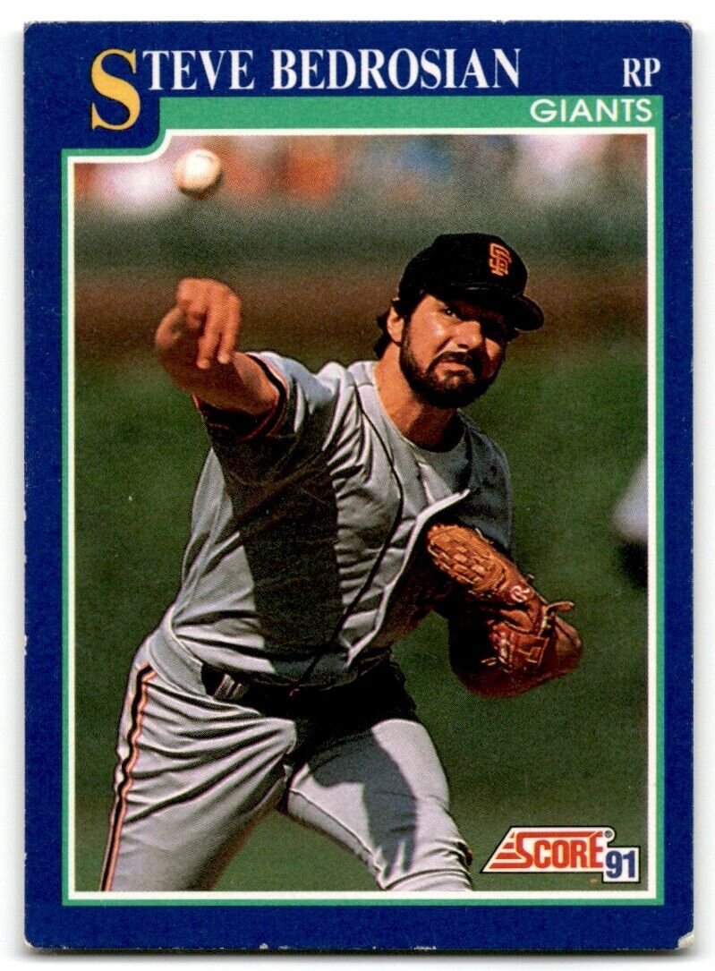 1991 Score Steve Bedrosian San Francisco Giants #459