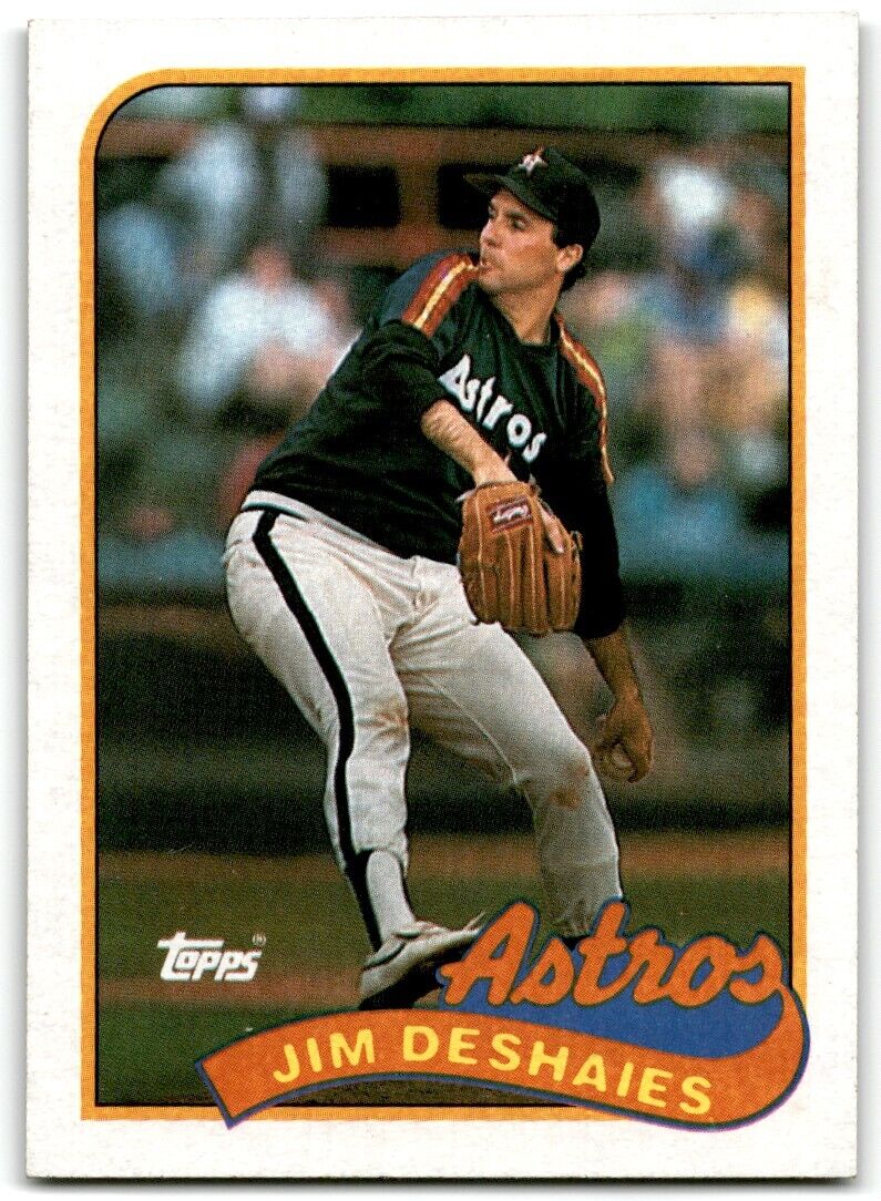 1989 Topps Jim Deshaies Houston Astros #341