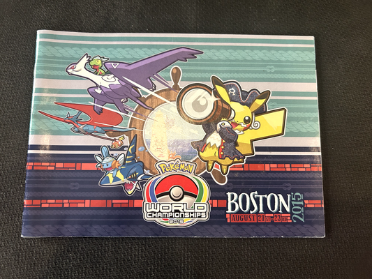 Pokemon TCG Trading Card Game World Championship 2015 Players Guide Book Only